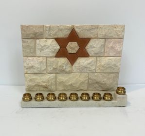 Stone Menorahs